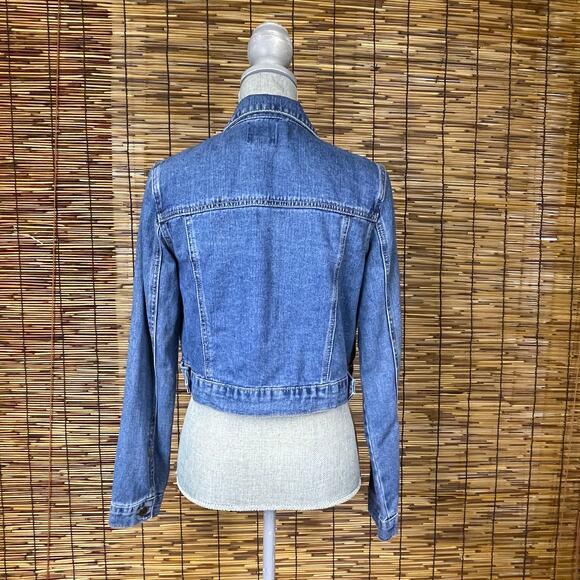 Forever 21 Cropped Denim Jacket size S - Picture 3 of 6